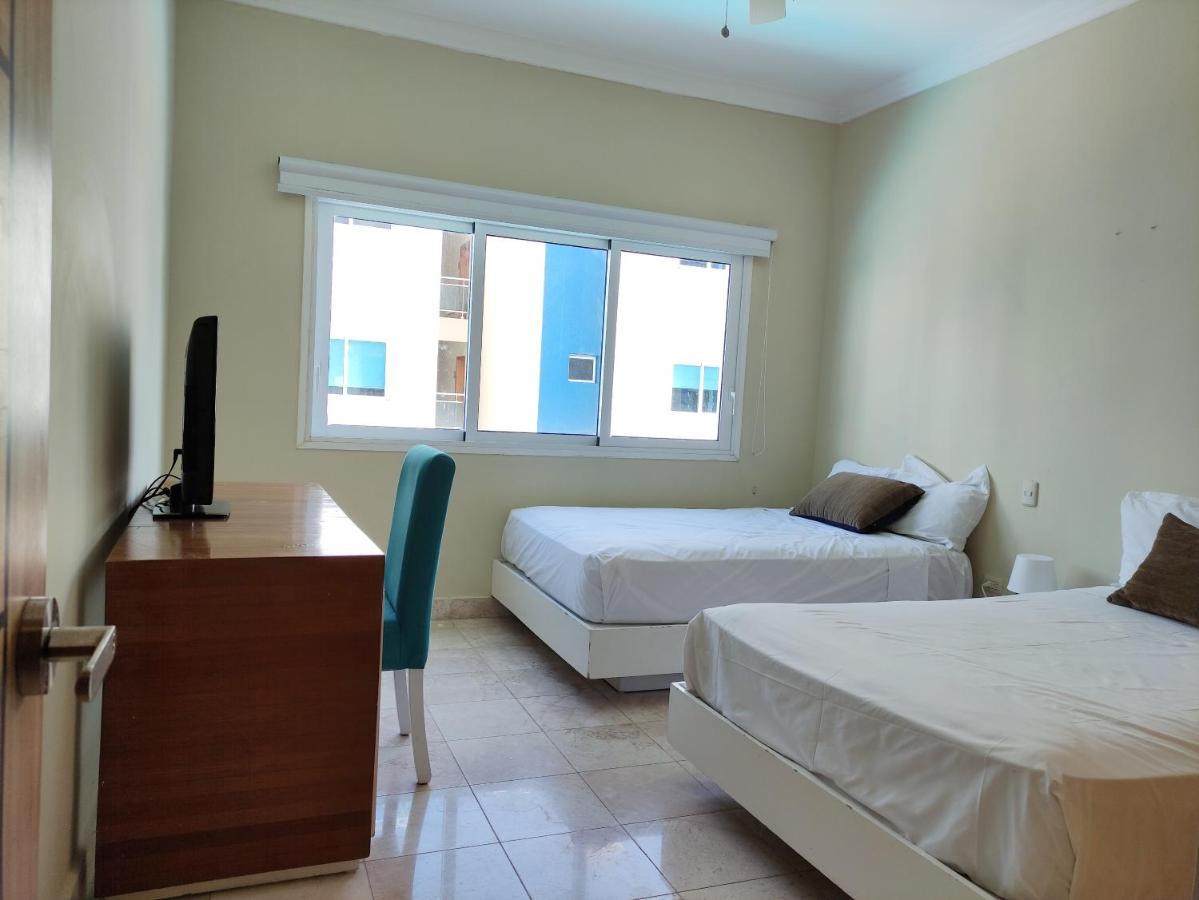 Chic Beachfront Apartment - Private Beach Access Punta Cana Eksteriør bilde